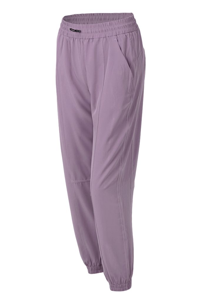 Drawstring Pockets Tapered Joggers in Purple - Retro, Indie and Unique ...