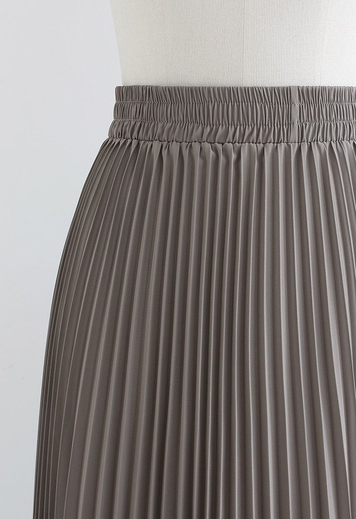 Captivating Full Pleated Maxi Skirt