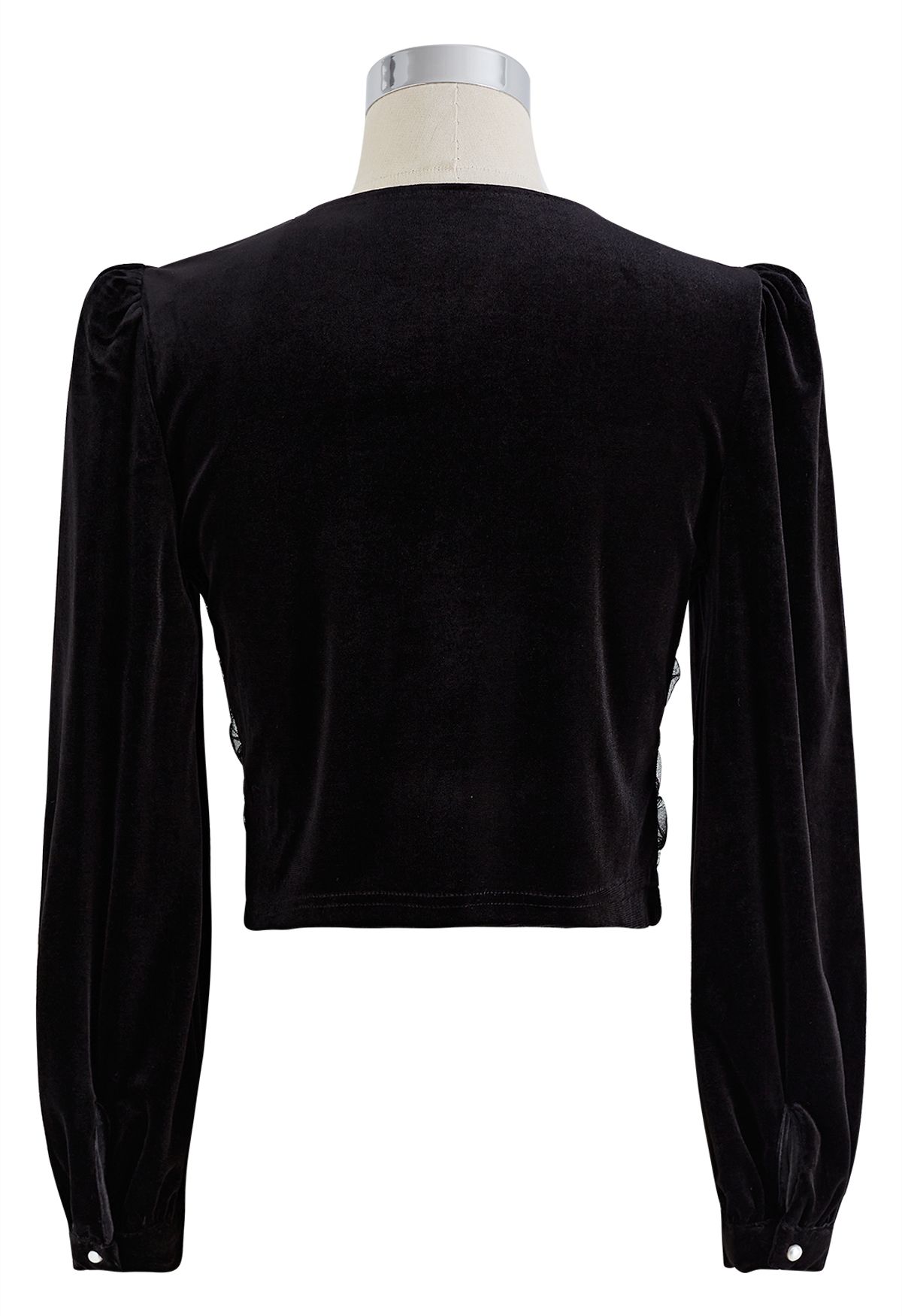 T-shirt Crop top Clothing Velvet, T-shirt, fashion, black png