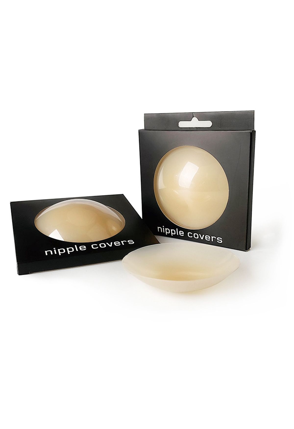 Rounded Adhesive Silicone Pasties