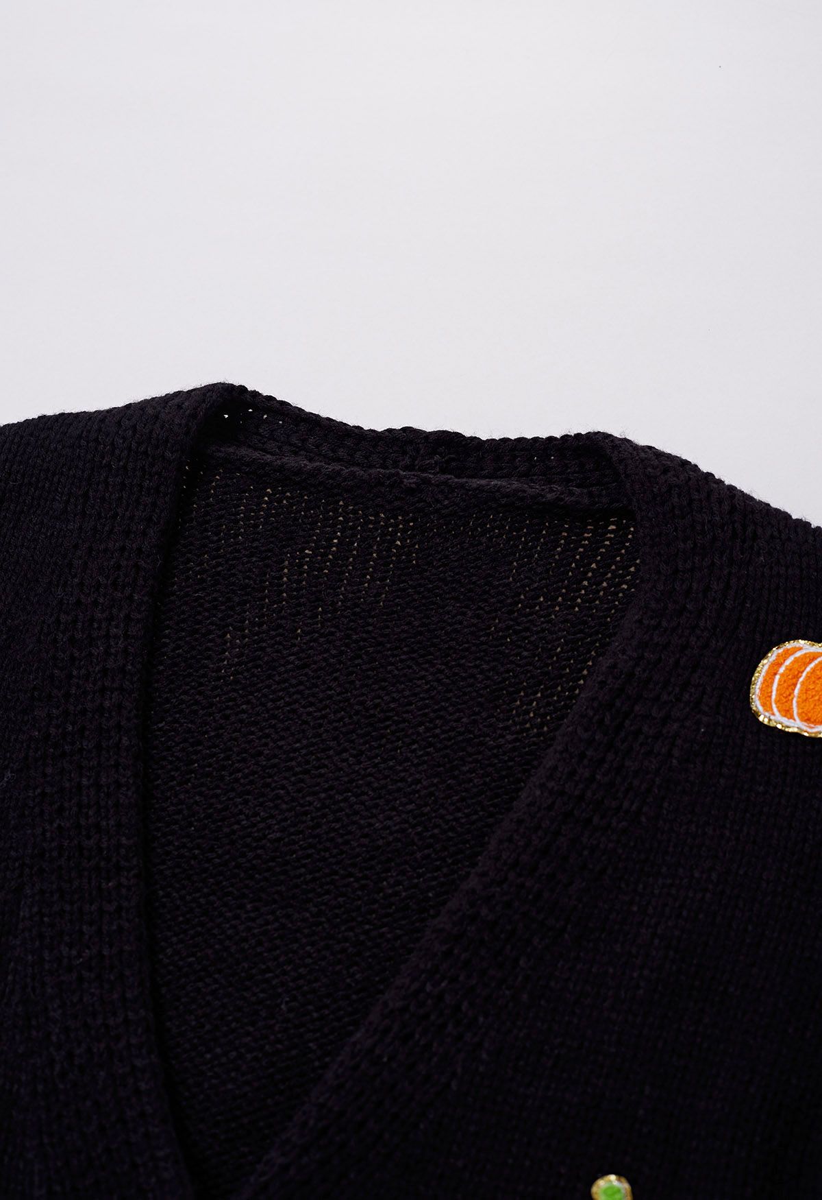 Pumpkin Patch Button Front Knit Cardigan