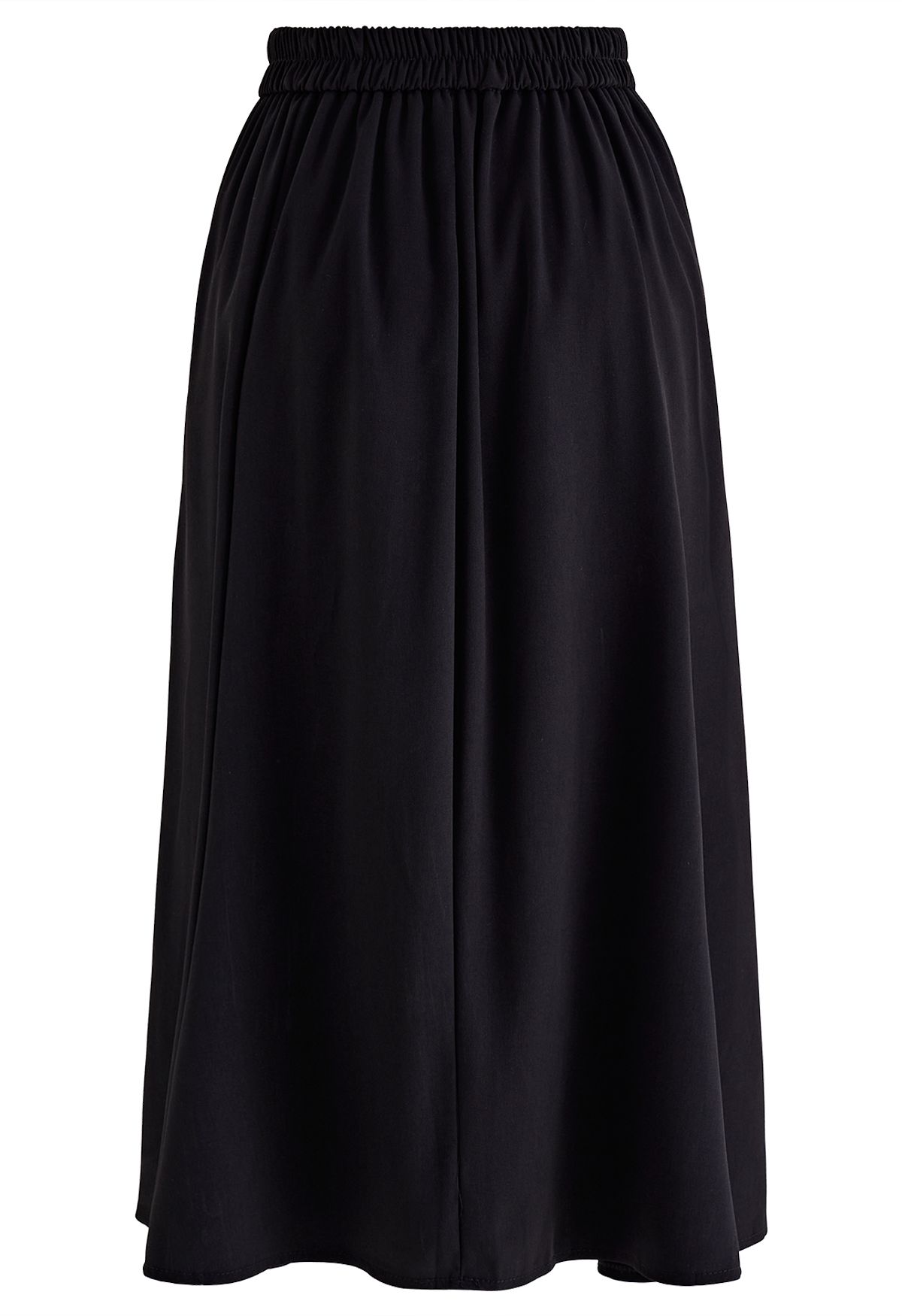 Elementary A-Line Maxi Skirt in Black - Retro, Indie and Unique Fashion