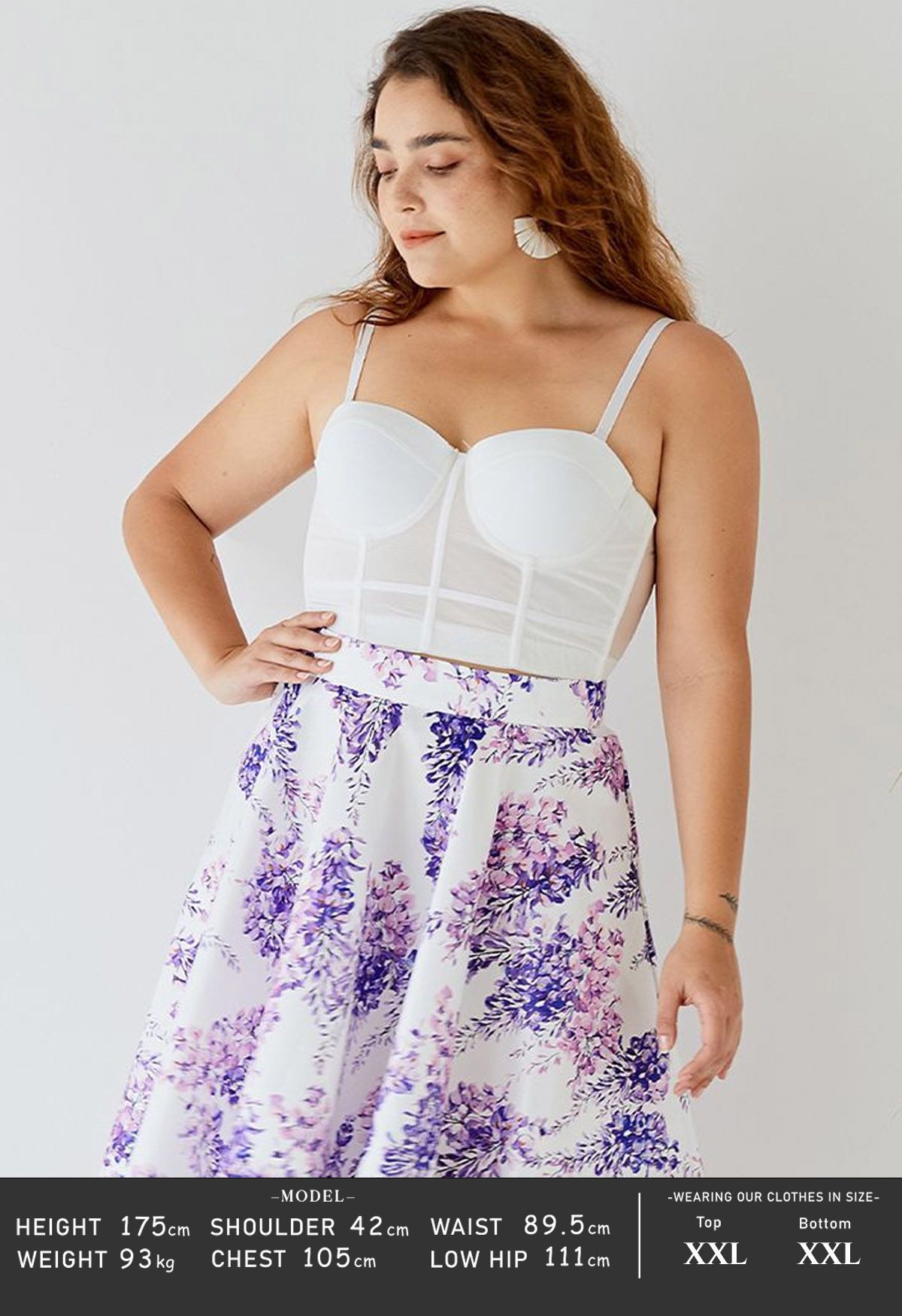 Solid Color Underwire Bustier Crop Top in White - Retro, Indie and Unique  Fashion