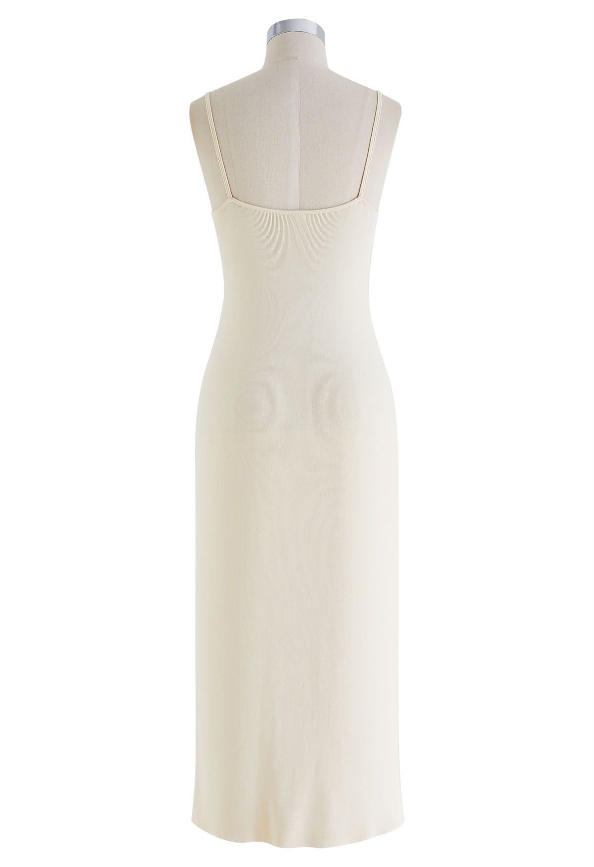Ode to Simplicity Knit Cami Dress in Ivory