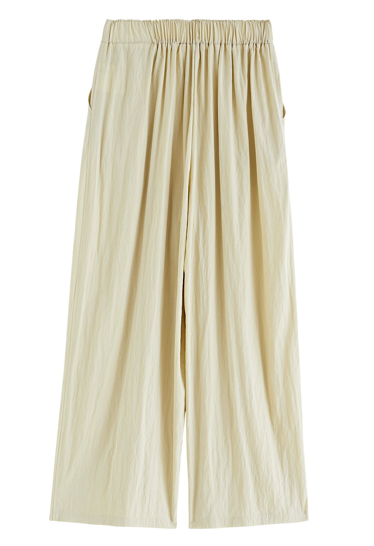 Breezy Ease Wide-Leg Pants in Light Yellow - Retro, Indie and Unique ...