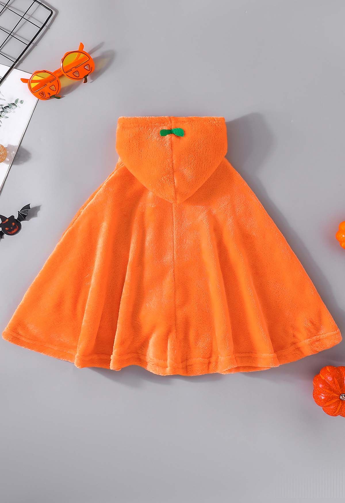Wicked Pumpkin Poncho for Kids