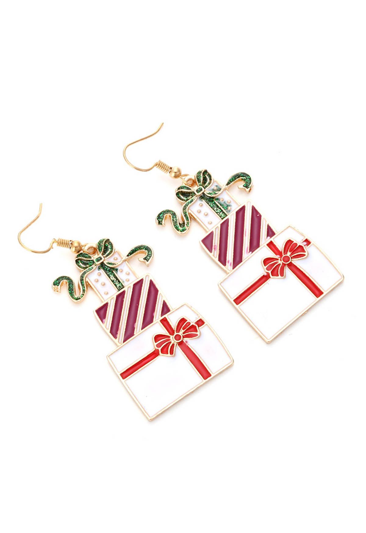 Gift Package Oil Spill Earrings