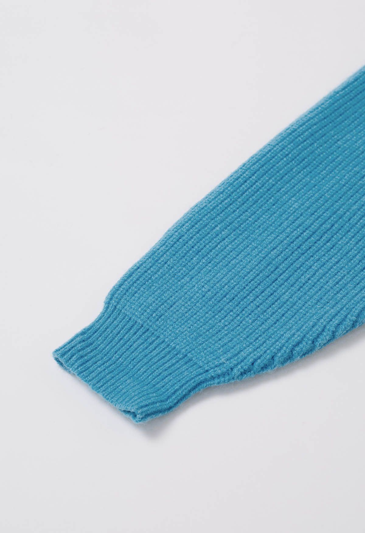 Sky Blue Chunky Knit Sweater