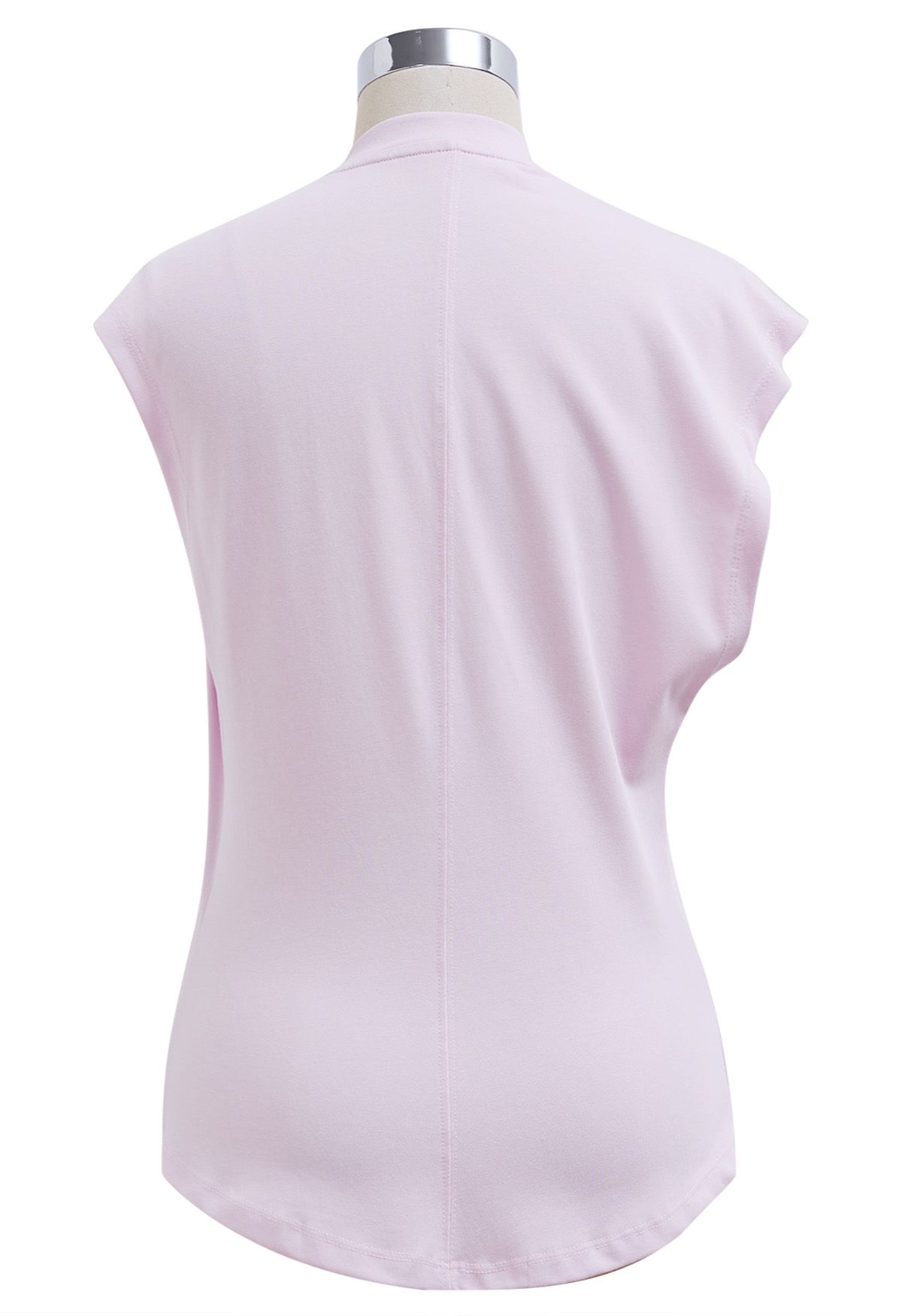 Sweetie Knot Sleeveless Top in Pink