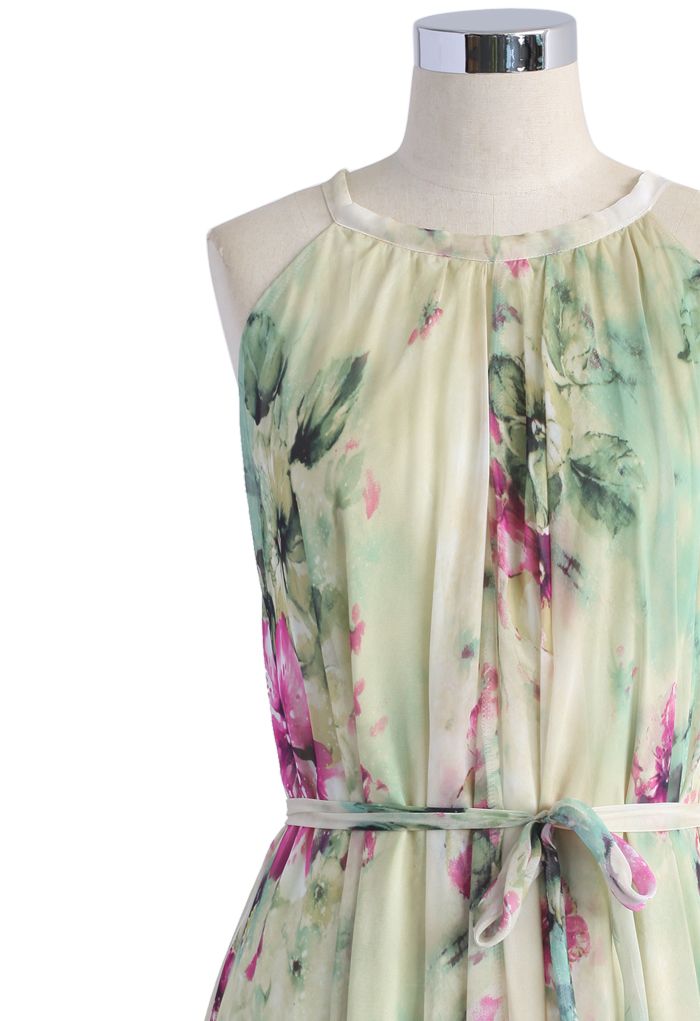 Flower Lullaby Maxi Slip Dress