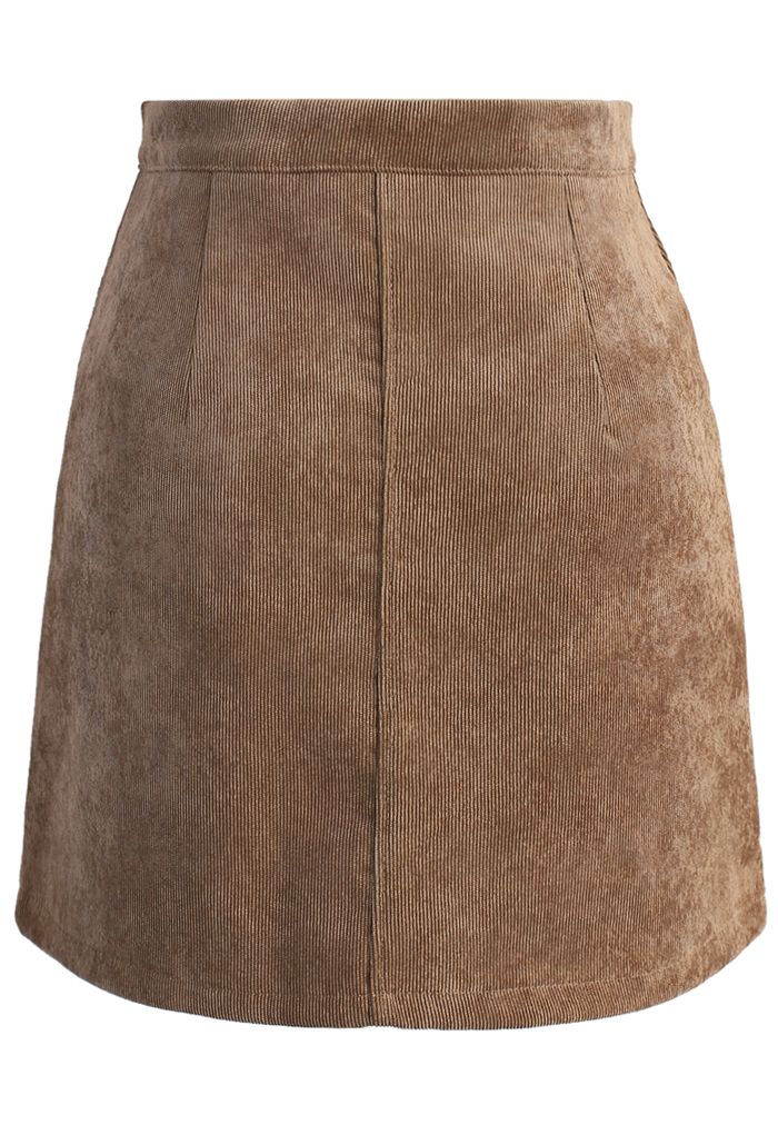 Fashion Devotion Bud Skirt in Tan