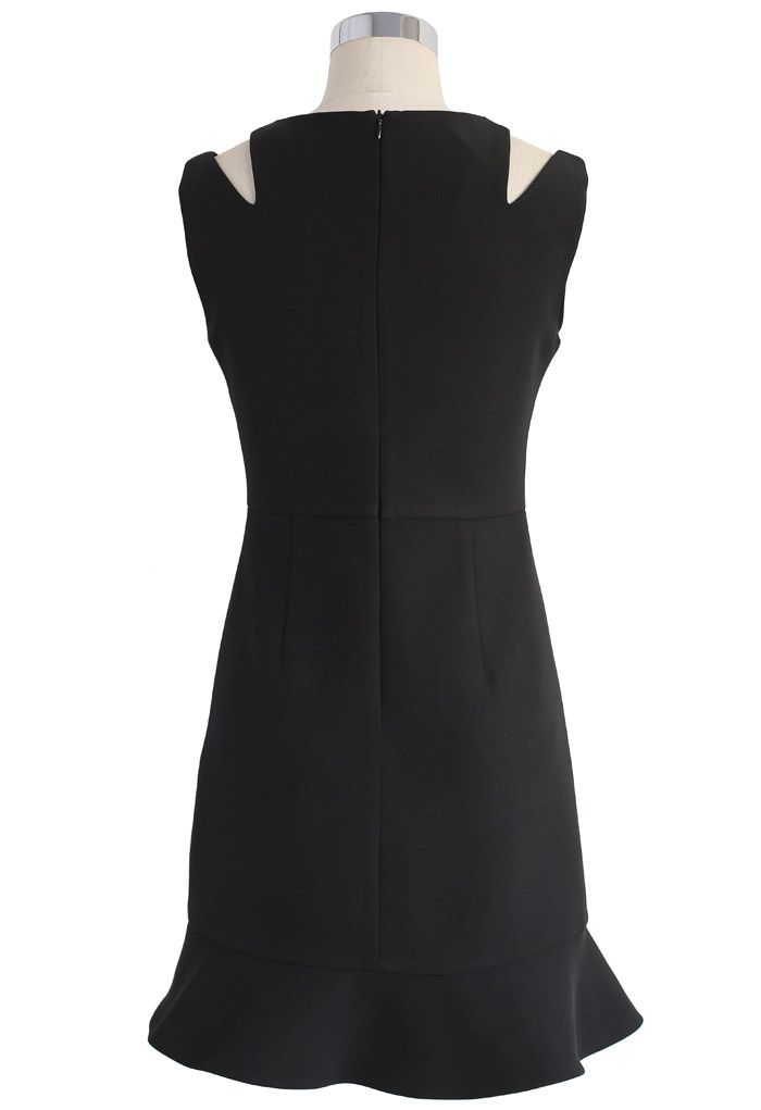 The Epitome of Grace Sleeveless Dress in Black - Retro, Indie and ...