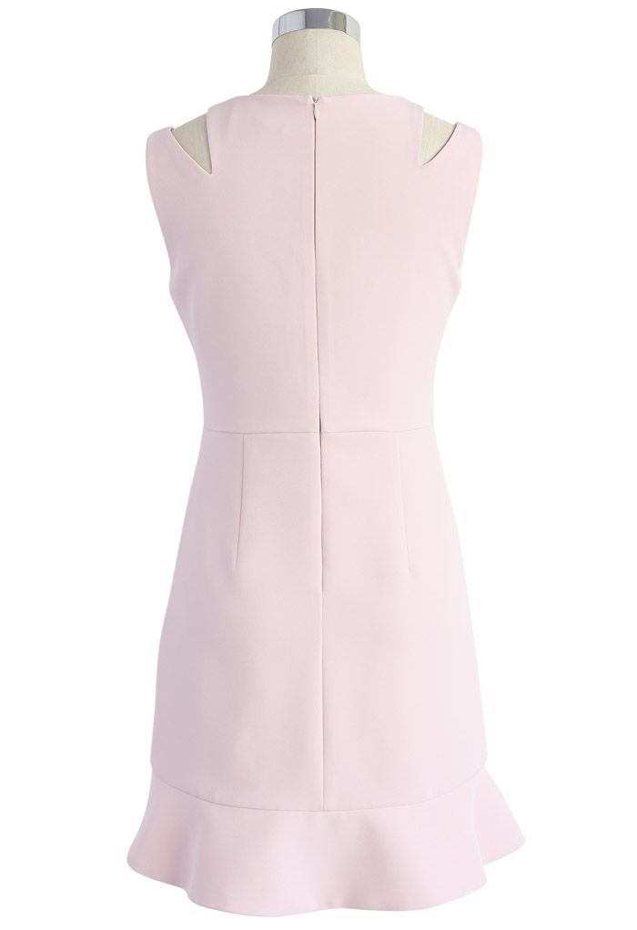 The Epitome of Grace Sleeveless Dress in Pink - Retro, Indie and Unique ...