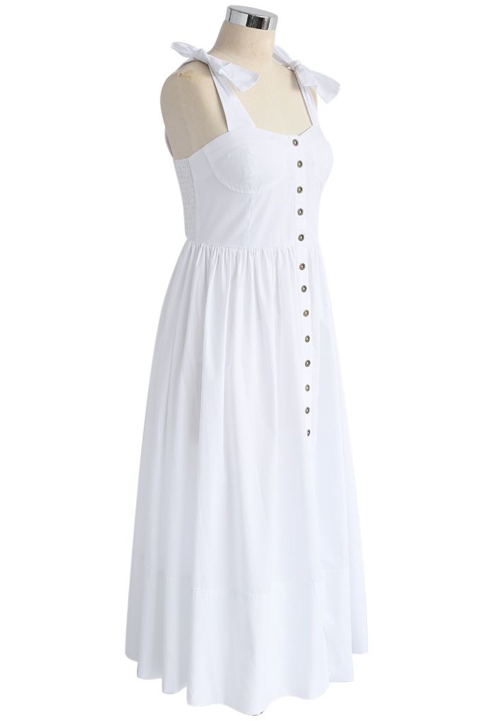 Dashing Darling Cami Dress in White