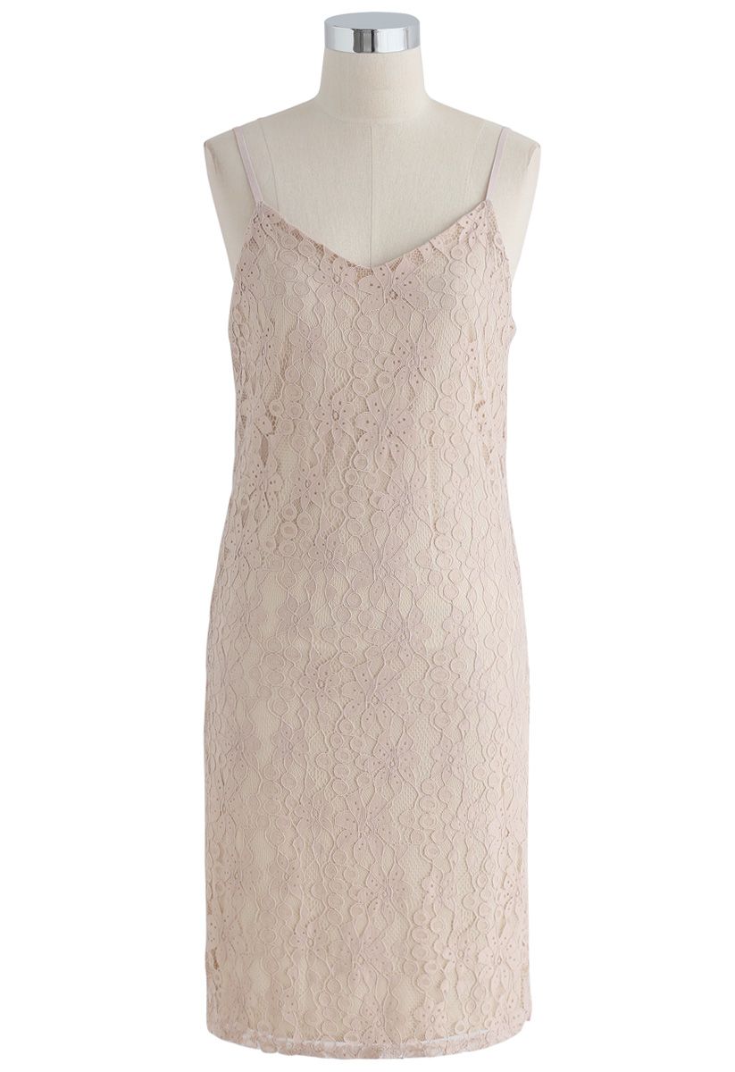 Heading to Your Heart Lace Mesh Dress in Cream - Retro, Indie and ...