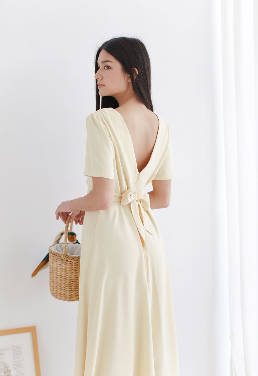 Remind Me of Love Midi Dress in Yellow