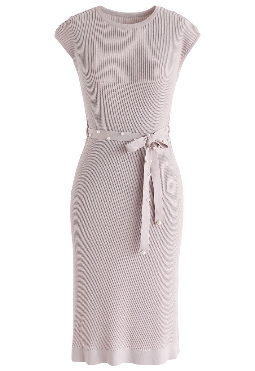 Staring At the Sunset Knit Dress in Lilac