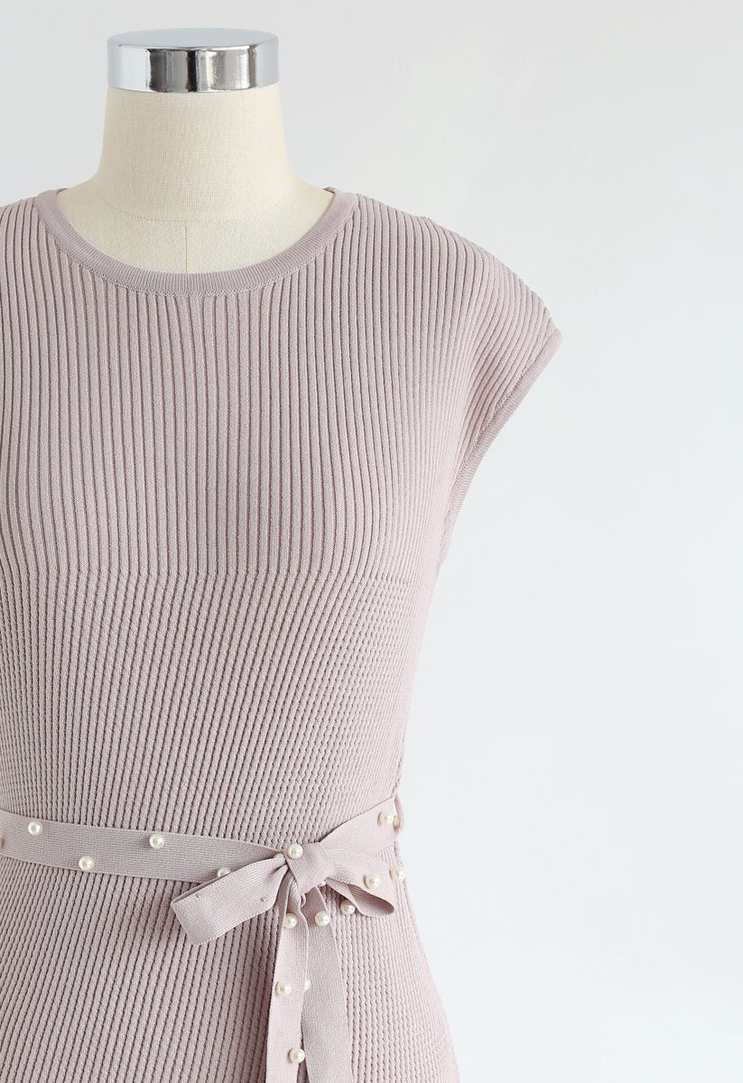 Staring At the Sunset Knit Dress in Lilac