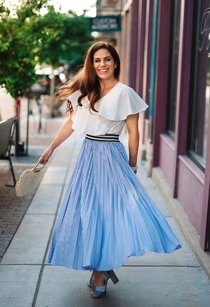 This Edit of the Best Pleated Skirts Is Street Style Approved