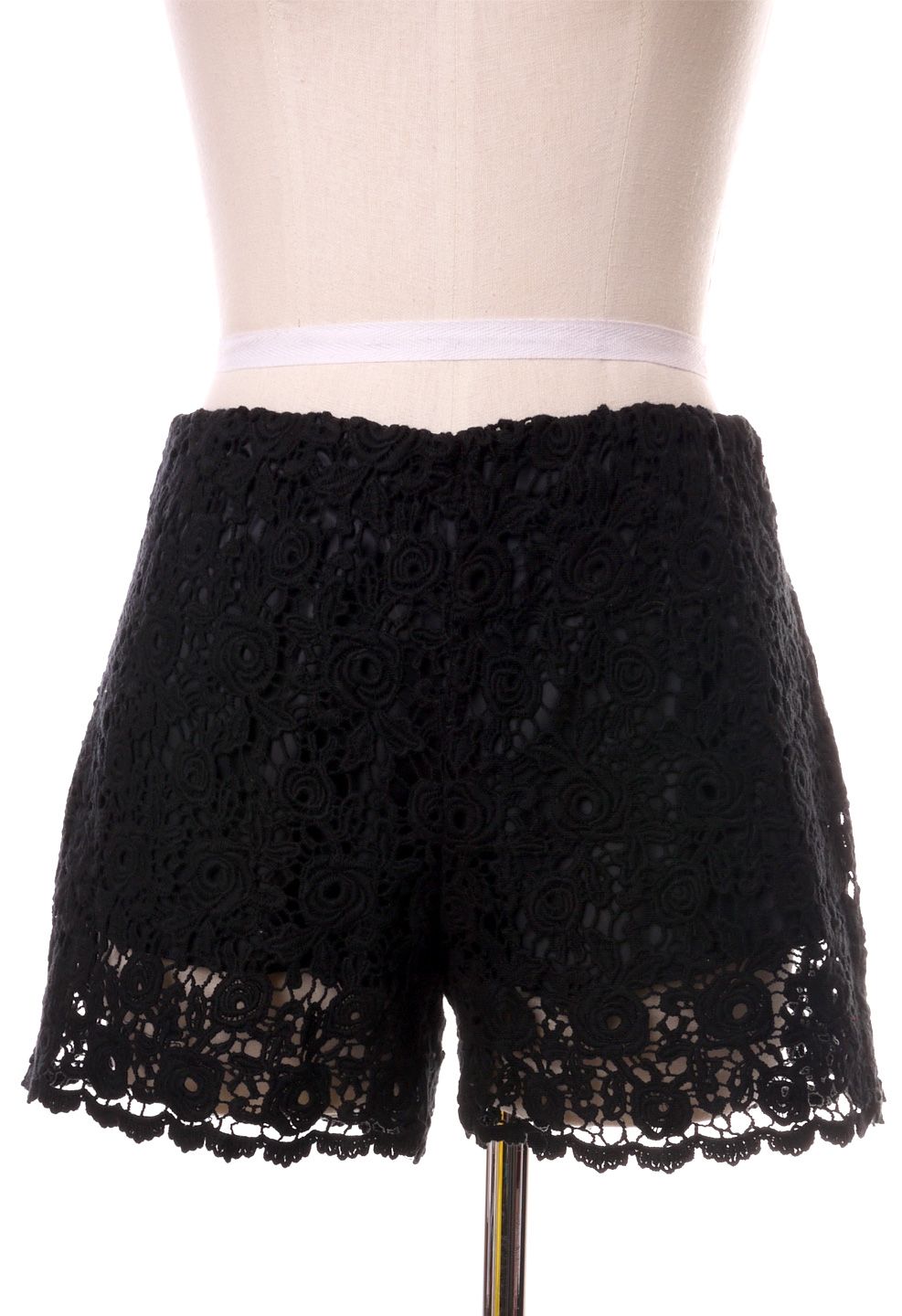Beloved Lace Shorts in Black