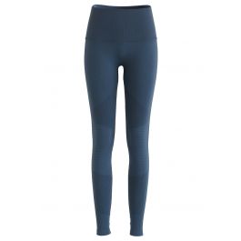 High-Rise Fitness Leggings in Dusty Blue - Retro, Indie and Unique Fashion