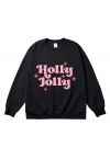Holly Jolly Printed Sweatshirt