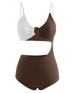 O-Ring Bicolor Cami Swimsuit