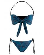 Bohemia Knotted Tie-String Bikini Set